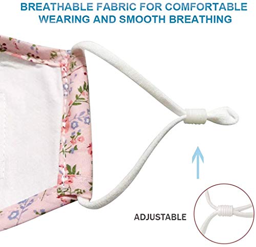 KRY - Boca Protectora Nariz Transparente Lectura Visual Labios Lenguaje Discapacitados auditivos Algodón Neutro Lavable Reutilizable Cordón de oído Ajustable