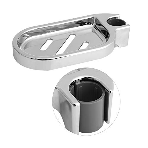 KSTE Jabonera - ABS Jabonera for Platos, Ducha Ajustable Barra Deslizante Práctica for el baño, Barra de jabón Esponja for la Ducha Baño Bañera y Fregadero de la Cocina