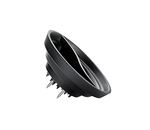 Küchenprofi 1310191000 Vega telli Cortador en Espiral, de plástico, Negro, 8,5 x 8,5 x 15 cm