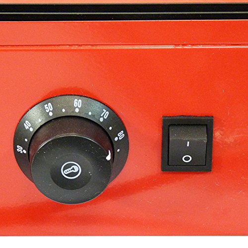 KuKoo - Vitrina Calienta Comida Eléctrica 60cm con Puertas Corredizas