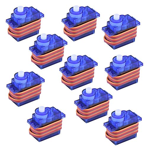 Kuman 10x Pcs SG90 Micro Servo Motor 9G Robot RC Controles del Barco del Aeroplano del Helicóptero mini Servo 450 KY66