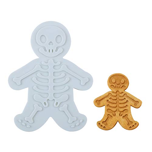 kungfu Mall - Molde de Galletas para Hombre (2 Unidades), diseño de Esqueleto