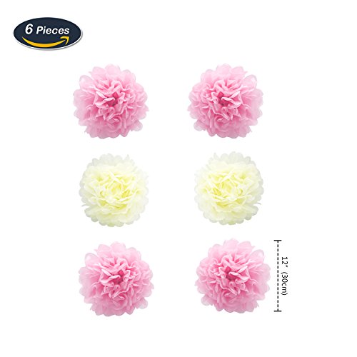 KUNGYO Decoraciones de Feliz Cumpleaños #21 Oro Rosa Happy Birthday Bandera Gigante Número 21 y Estrella de Helio Globos Cintas Flores de Papel Pom Globos de látex Fuentes Partido para Las Mujeres