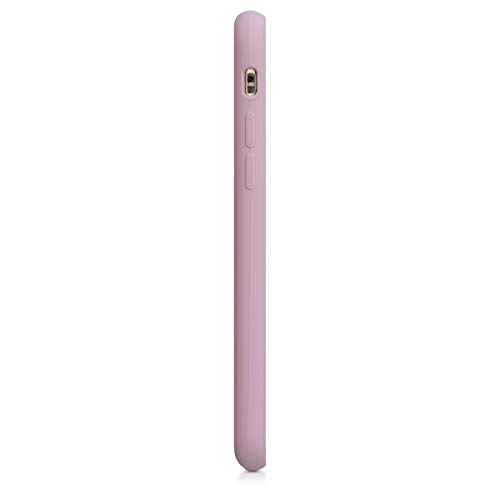 kwmobile Funda Compatible con Apple iPhone 6 / 6S - Carcasa de TPU para móvil - Cover Trasero en Malva Pastel