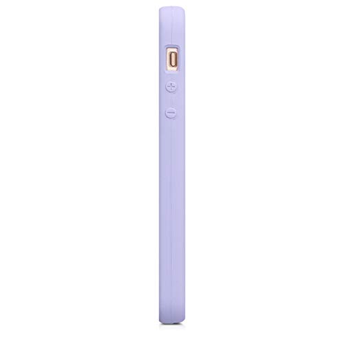 kwmobile Funda Compatible con Apple iPhone SE (1.Gen 2016) / 5 / 5S - Carcasa de TPU para móvil - Cover Trasero en Lavanda Pastel