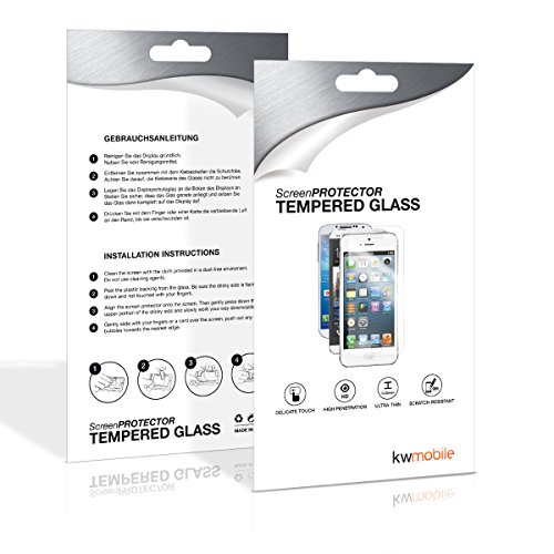 kwmobile Protector de Pantalla Mate y ANTIREFLECTANTE Compatible con Apple iPhone 6 / 6S / 7 (más pequeña Que la Pantalla)