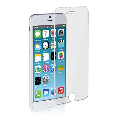 kwmobile Protector de Pantalla Mate y ANTIREFLECTANTE Compatible con Apple iPhone 6 / 6S / 7 (más pequeña Que la Pantalla)