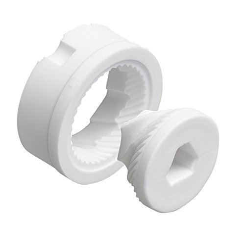 KYOCERA CM-20C-RD, Molino para Hierbas y Especias, Molinillo de cerámica, Ajustable de Grueso a Fino, Recipiente de Vidrio, Rojo, 6.3x6.3x15.8 cm