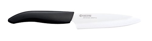 KYOCERA FK110WHBKEU Gen White coltello Utility-Multiuso Nero, cerámica, Blanco
