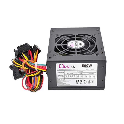L-link Ll-Ps-Micro-500-Cab - Fuente de alimentación, Color Blanco