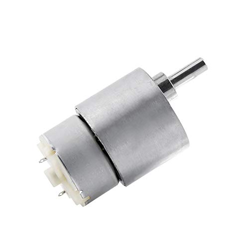 L-Yune,bolt DC 12V Reducción de Motor de Alto par Caja de Engranajes del Motor eléctrico de 3,5/15/30 / Motor Reducción 70 RPM 37mm 1pc