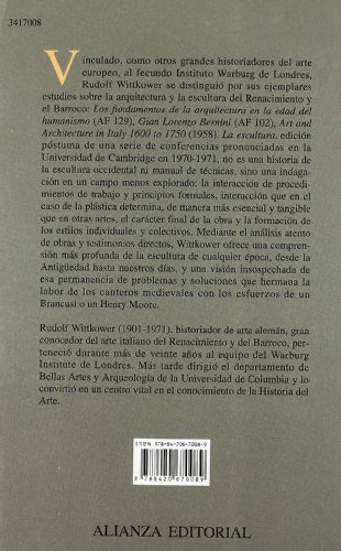 La escultura: procesos y principios (Alianza Forma (Af))