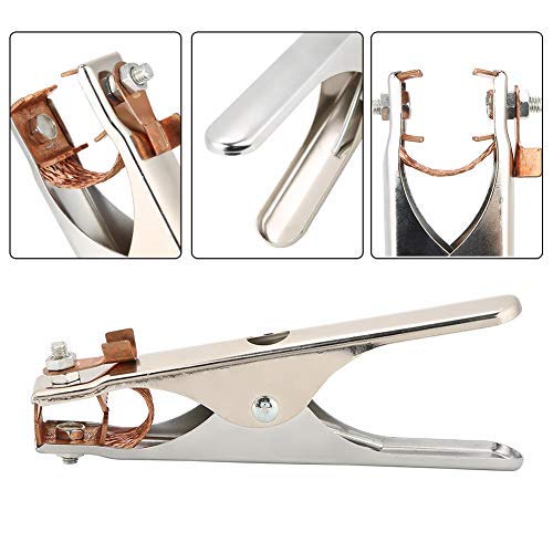 La Soldadura Resistente de Pinza de la Tierra Pinza la Soldadura Resistente apriete la Pinza de Mango de Cobre de la Pinza 300A para la Soldadura Manual