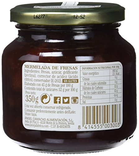 La vieja fábrica - Mermelada de fresas - 350 g