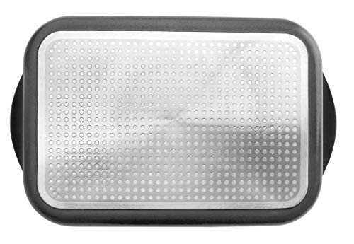 Lacor - 25534 - Rustidera Aluminio Para Inducción, 34x28 - Negro