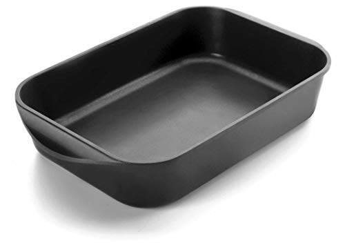 Lacor - 25534 - Rustidera Aluminio Para Inducción, 34x28 - Negro