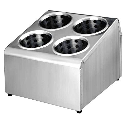 Lacor - 33124 - Soporte Cubiertos 4 Orificios Con Vasos