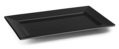 Lacor - 63544 - Bandeja Rectangular De Melamina Classic 30x21x2cm- Negro