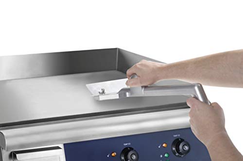 Lacor 67034 Rasqueta Profesional para Grill, Aluminio Fundido