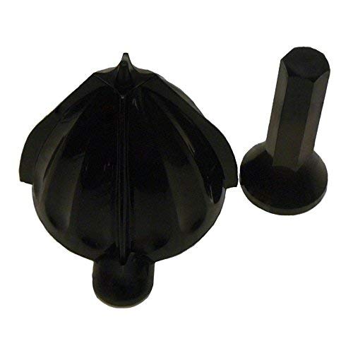 LACOR R69120A Juego de Cono e Inserto de Repuesto para Exprimidor con Brazo, Negro, 30x30x30 cm