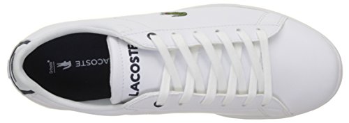 Lacoste Sport Carnaby EVO BL 1 SPJ, Bajos Infantil, Multicolor (Wht/nvy), 38 EU ( 5 UK )