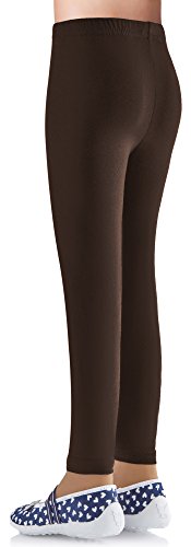 Ladeheid Leggins Pantalones Largos Ropa Deportiva Niña LAMA03 (Marrón28, 104-110)