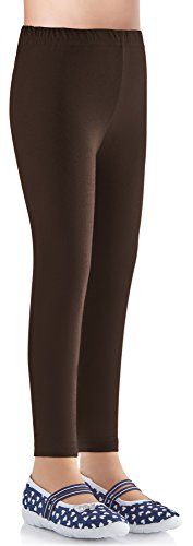 Ladeheid Leggins Pantalones Largos Ropa Deportiva Niña LAMA03 (Marrón28, 104-110)