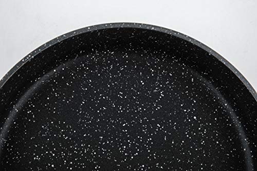 Laguiole - Sartén de color cobre vintage antiahdesiva, efecto piedra tox fuegos, calidad profesional, cobre, 28 cm