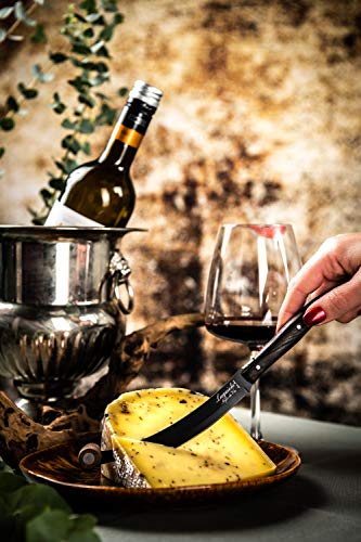 Laguiole Style de Vie Luxury Line - Cuchillo para queso (3 piezas, madera)
