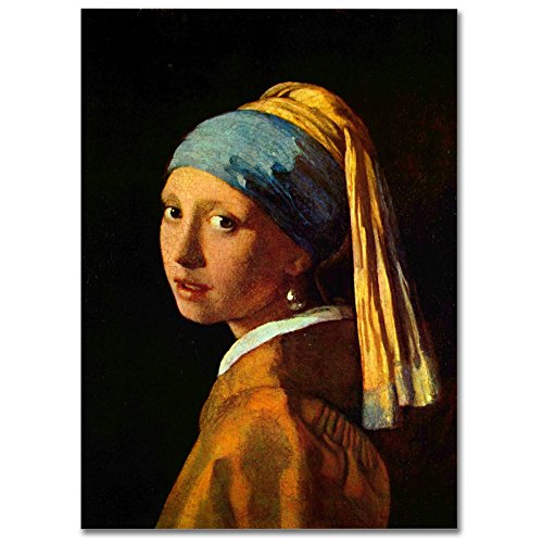 LaMAGLIERIA Póster Vermeer - Lámina fotográfica - Gran Formato, 50cmx70cm