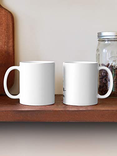 Lamb Cute Farming Sheep Farm Pyramid Teamwork Lambs La Mejor Taza de café de cerámica Blanca de 11 oz