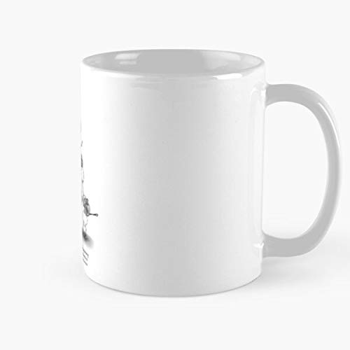 Lamb Cute Farming Sheep Farm Pyramid Teamwork Lambs La Mejor Taza de café de cerámica Blanca de 11 oz