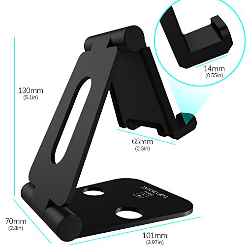 Lamicall Soporte Tablet, Multiángulo Soporte Tablet : Soporte para Tablets e Pads para Switch, 2019 Pad Mini 2 3 4, Pad Air, Air 2, Pad Pro, Samsung Tab, Otras Tablets - Negro