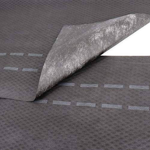 Lámina de impermeabilización del techo, banda de encofrado, cubierta de tejado, plancha de tejado de 130g/m², 1,5m de ancho, diferentes unidades