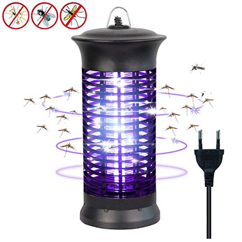 Lámpara matainsectos eléctrica con luz ultravioleta, protección contra moscas y mosquitos