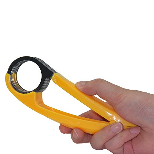 Lanker Banana Slicer – Gadget de cocina perfecto para plátanos, pepinos, salchichas y Kiwi kt02