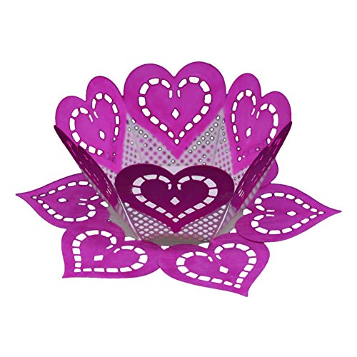 LanLan Plantilla de Metal de artesanía del Corte, Plantilla de Bricolaje,Muere en Relieve en Forma de corazón del Corte de la Caja del Caramelo Muere Nuevo Arte del Metal en Scrapbooking