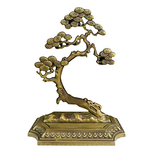 LAOJUNLU - Estufa colgante de pino de bronce dorado antiguo