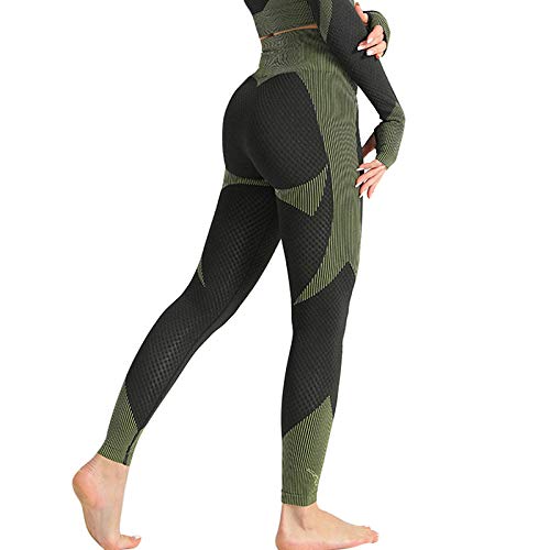 Largos pantalones de jogging suaves deportivos,Chándal para correr sin costuras Ropa de fitness Leggings de entrenamiento Conjunto de 2 piezas en la parte inferior 2_L,Chándal de algodón elástico par