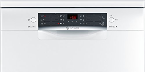 Lavavajillas - Bosch SMS46CW01E, 13 servicios, Libre instalación, Extra Secado, Programable, Clase