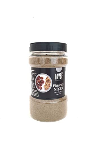 LAYBE Pimienta Negra Molida Ground Round Black Pepper - 400 g