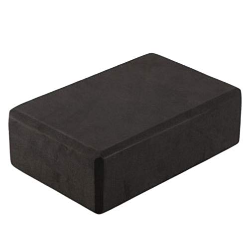 LCK EVA Black Yoga Block Fitness Exercise Aids Stretch Aid Body Shaping Bolster,Blue
