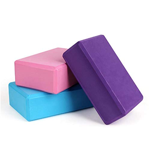 LCK EVA Yoga Block Body Shaping Exercise Fitness Tool Exercise Workout Stretching Aid Health Training Foam Block,Gray