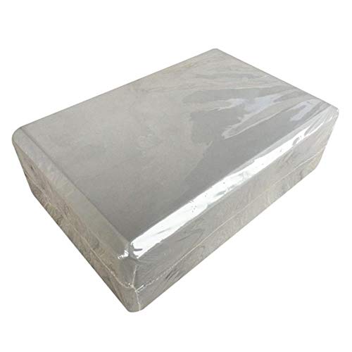 LCK EVA Yoga Block Body Shaping Exercise Fitness Tool Exercise Workout Stretching Aid Health Training Foam Block,Gray