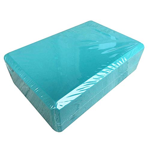 LCK EVA Yoga Block Colorful Foam Block Brick Exercise Fitness Tool Exercise Workout Stretching Aid Body Shaping Health Training,Sky Blue