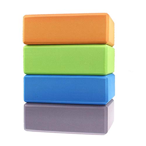 LCK Fitness Training Block Brick Stretching Yoga Block Brick Sports Exercise Fitness Gym Workout Stretching,Purple