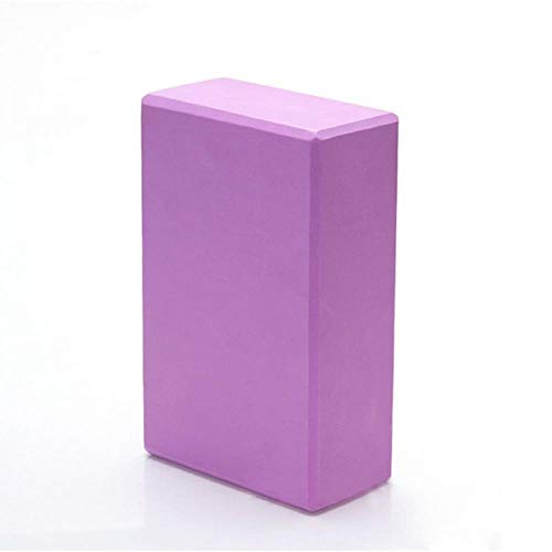 LCK Women Yoga Props Foam Brick Stretching Pilates Yoga Block Exercise Fitness Sport Yoga Props Foam Bricks,Purple