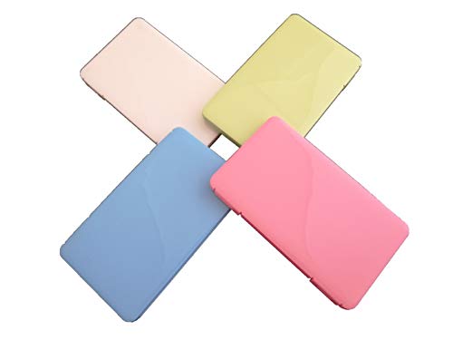 LCQI Porta Mascarillas Caja Estuche Almacenamiento Bolsa Portátil Guardar Plástico (Blanco)