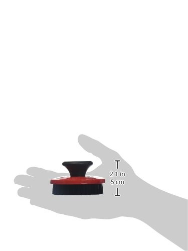 Le Creuset Cepillo para Limpiar Parillas, Rojo