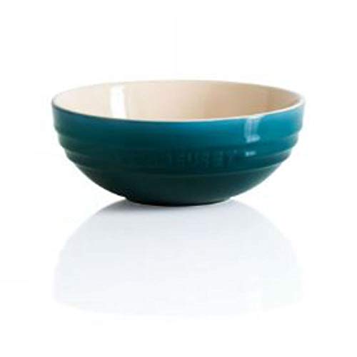 Le Creuset Ensaladera Cerámica, Deep Teal, 15 cm